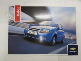 Chevrolet Kalos -myyntiesite / sales  brochure