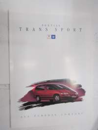 Pontiac Trans Sport -myyntiesite / sales brochure