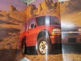 Chevrolet Blazer -myyntiesite / sales brochure