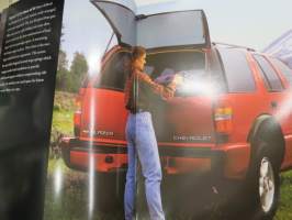Chevrolet Blazer -myyntiesite / sales brochure