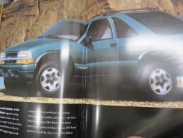 Chevrolet Blazer -myyntiesite / sales brochure