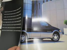 Chevrolet Trans Sport -myyntiesite / sales brochure