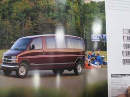 Chevrolet Chevy Express Van 1997 -myyntiesite / sales brochure