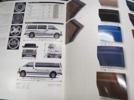 Chevrolet Chevy Express Van 1997 -myyntiesite / sales brochure