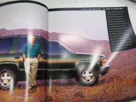 Chevrolet Tahoe 1997 -myyntiesite / sales brochure