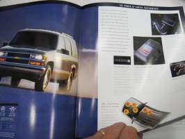 Chevrolet Tahoe 1997 -myyntiesite / sales brochure