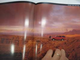 Chevrolet Tahoe 1997 -myyntiesite / sales brochure