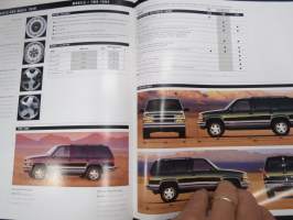 Chevrolet Tahoe 1997 -myyntiesite / sales brochure