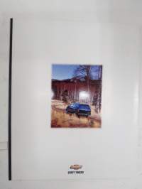 Chevrolet Tahoe 1997 -myyntiesite / sales brochure