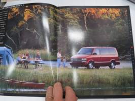 Chevrolet Astro Van 1997 -myyntiesite / sales brochure