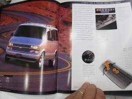 Chevrolet Astro Van 1997 -myyntiesite / sales brochure