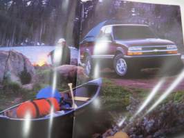 Chevrolet S-10 Pickup -myyntiesite / sales brochure