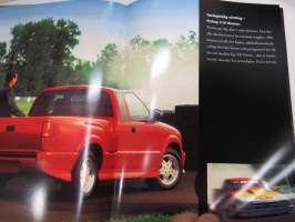 Chevrolet S-10 Pickup -myyntiesite / sales brochure
