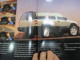 Chevrolet Blazer -myyntiesite / sales brochure
