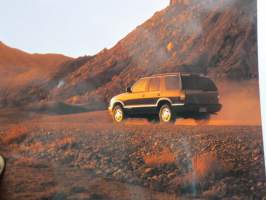 Chevrolet Blazer -myyntiesite / sales brochure