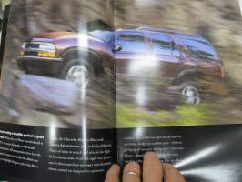 Chevrolet Blazer -myyntiesite / sales brochure