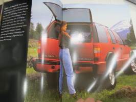 Chevrolet Blazer -myyntiesite / sales brochure