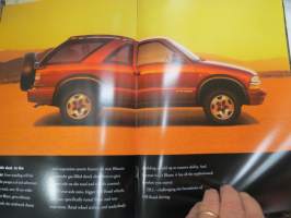 Chevrolet Blazer -myyntiesite / sales brochure