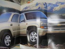Chevrolet Tahoe -myyntiesite / sales brochure