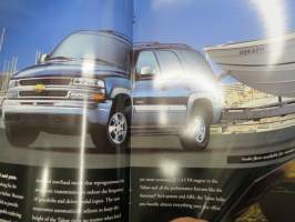 Chevrolet Tahoe -myyntiesite / sales brochure