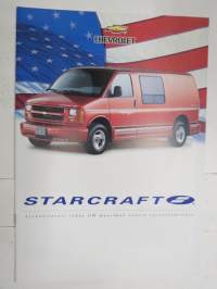 Chevrolet Starcraft SL, SL Classic, DLX Van, LX Classic 1998 -myyntiesite / sales brochure