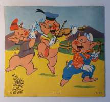 Walt Disney väritysvihko - kolme pientä porsasta