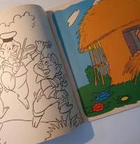 Walt Disney väritysvihko - kolme pientä porsasta