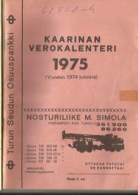 Kaarinan verokalenteri 1975