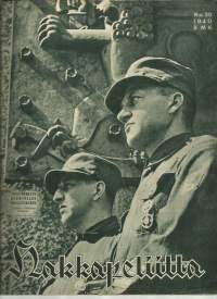 Hakkapeliitta 1940 nr 30  sodasta rauhanajan koulutukseen, Tuusulan opinahjo, koirat sotainvalidien apuna,