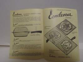 Condensa paistinpannumainos