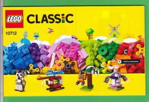 LEGO Classic 2018 tuote-esite/ohjekirja 10712
