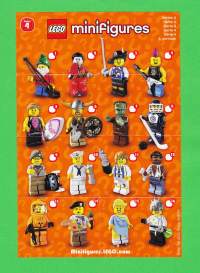 LEGO tuote-esite/ohjekirja/tuoteluettelo 13 kpl