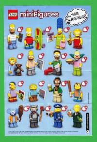 LEGO tuote-esite/ohjekirja/tuoteluettelo 13 kpl