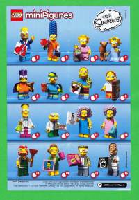 LEGO tuote-esite/ohjekirja/tuoteluettelo 13 kpl