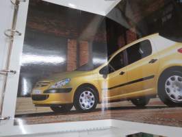 Peugeot 307 2001 lanseerauskansio