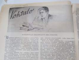 Kotiliesi 1933 nr 24 joulu, Kansikuvitus Rudolf KoivuKohtalo -novelli kirj. Mika Waltari, Ottilia Stenbäck, KruunuhäitäFunkis joulu (Sigrid Boo), Joulujuusto, ym.