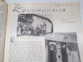 Kotiliesi 1933 nr 24 joulu, Kansikuvitus Rudolf KoivuKohtalo -novelli kirj. Mika Waltari, Ottilia Stenbäck, KruunuhäitäFunkis joulu (Sigrid Boo), Joulujuusto, ym.