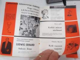 Gummeruksen kirjoja 1959 -mainosesite