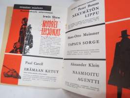 Gummeruksen kirjoja 1959 -mainosesite