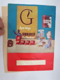 Gummeruksen kirjoja 1959 -mainosesite