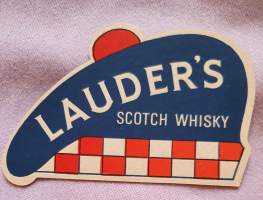 Lauder&#039;s scotch whisky - lasinalunen.