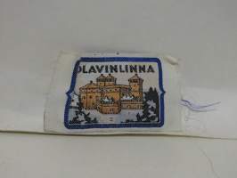 Olavinlinna kangasmerkki