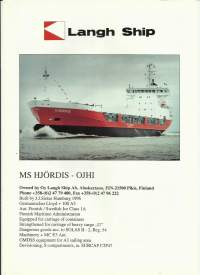 MS Hjördis  laivaesite 1997  4sivua