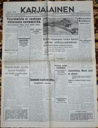 Karjalainen maaliskuun 22. p:nä 1945 Näköispainos sodan lehdet
