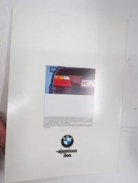BMW 300-sarja 1990 - myyntiesite / sales brochure