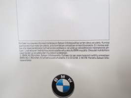 BMW 300-sarja 1990 - myyntiesite / sales brochure