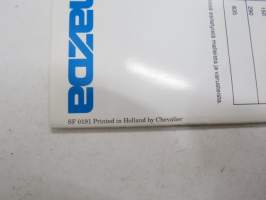 Mazda 121 1991 -myyntiesite / sales brochure