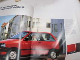 Mazda 121 1989 -myyntiesite / sales brochure