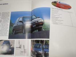 Mazda 121 1990 -myyntiesite / sales brochure