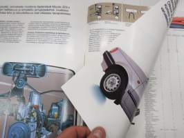 Mazda 323 3-ov. Hatchback / 5-ov. Hatchback / 4-ov. Saloon 1986 -myyntiesite / sales brochure